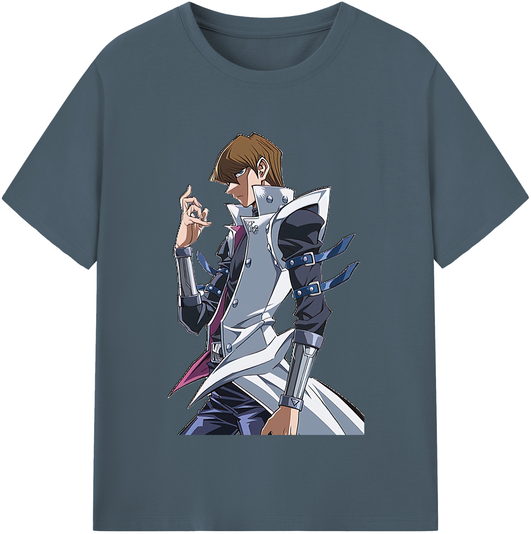 （画像用） 遊☆戯☆王 Yu-Gi-Oh! 綿100％半袖Tシャツ（フロントプリント）